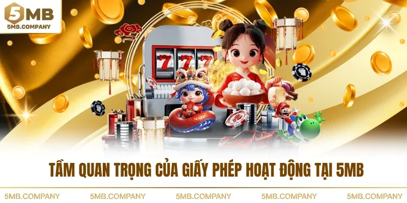 Tầm quan trọng của giấy phép hoạt động tại 5MB